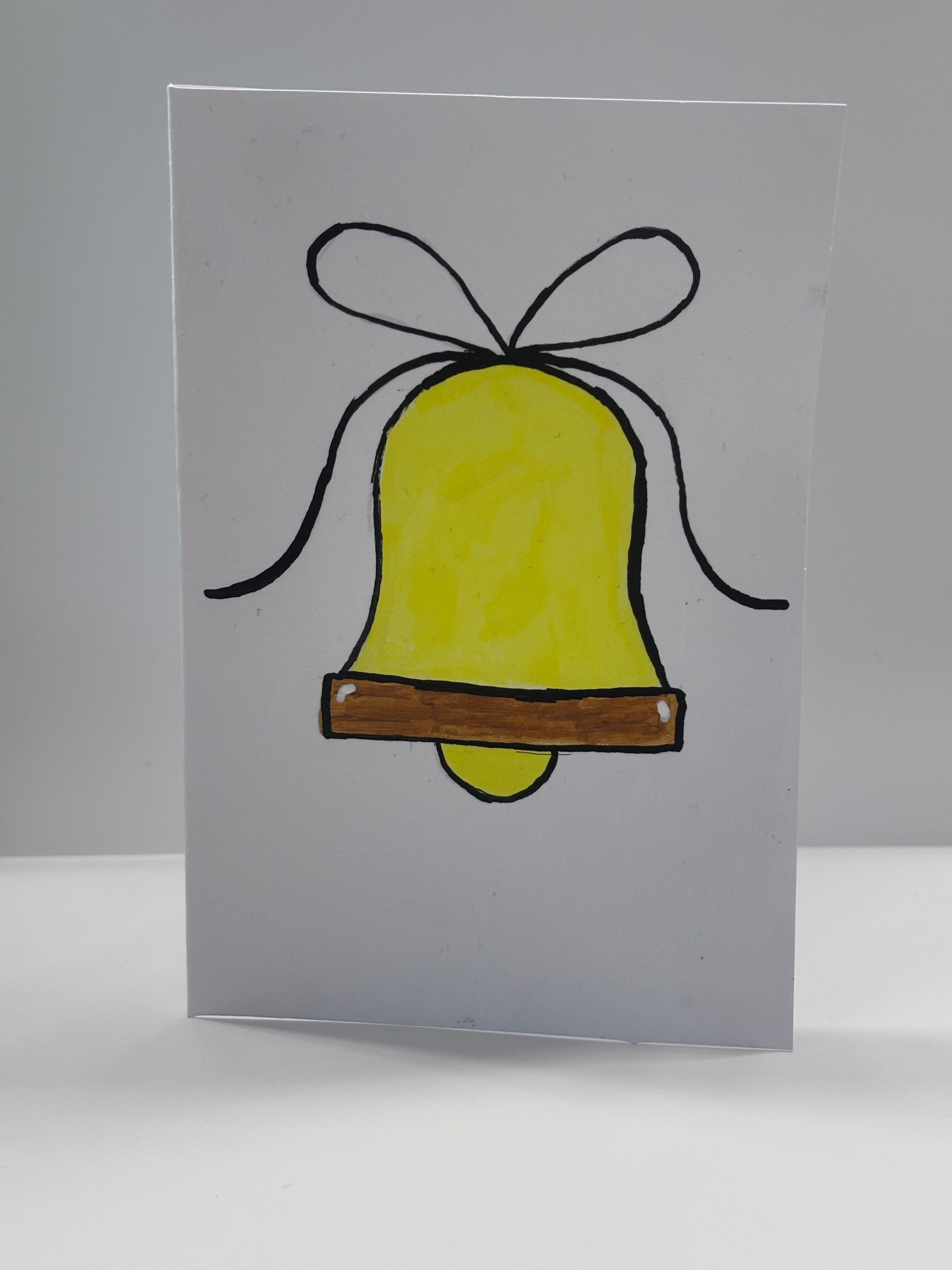 Medium Christmas Bell Card