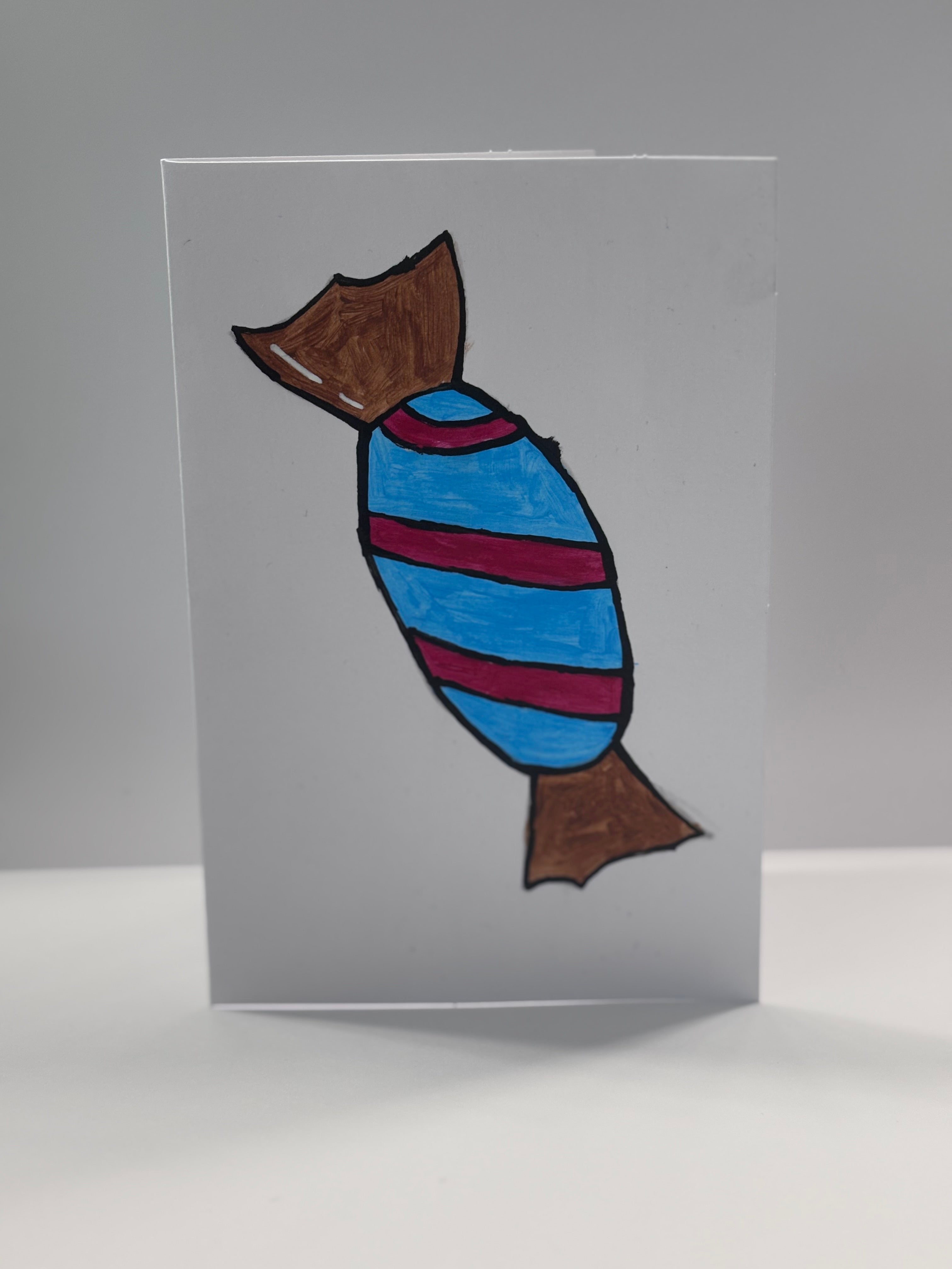 Medium Chocolate Card