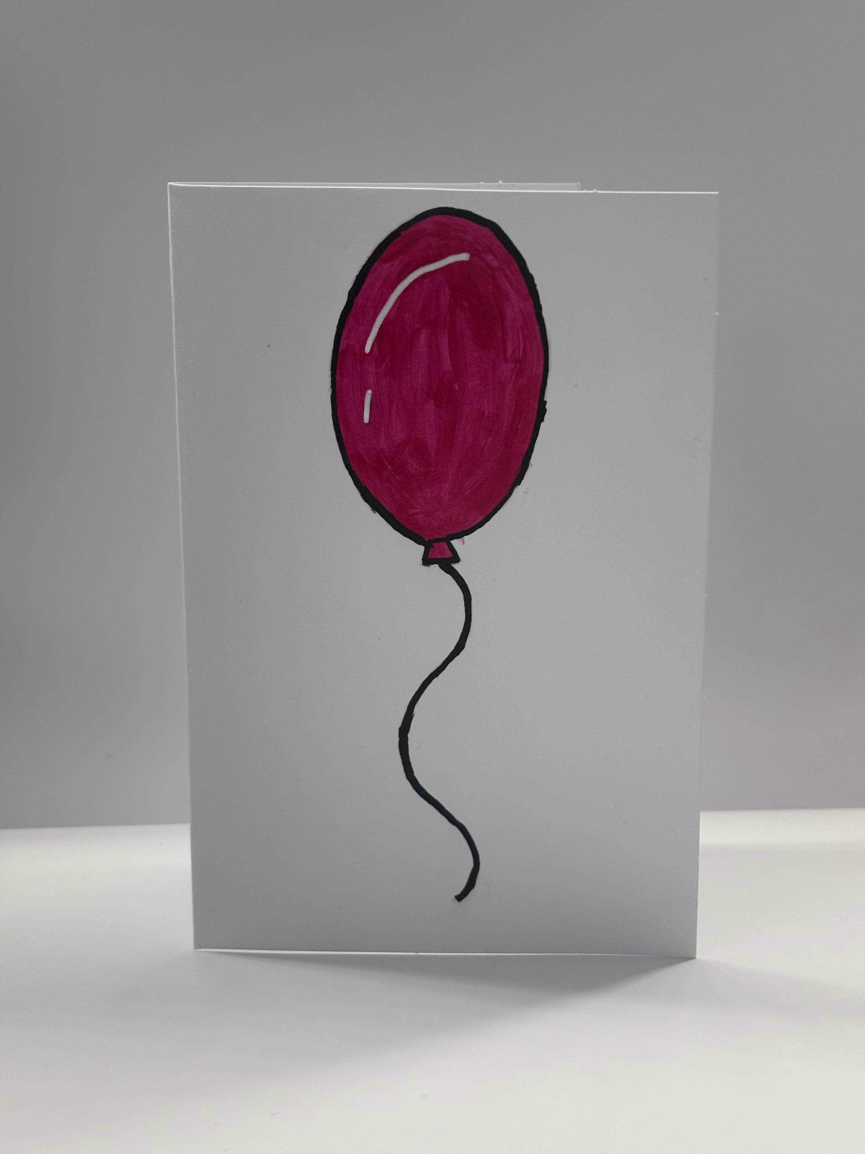 Medium Balloon Card